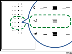 illustration of adjust paper feed