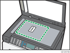 Ilustrace kopie ID karty