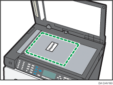 Illustration af kopiering af ID-kort