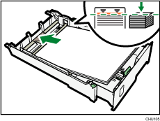 Illustrazione dell'unità vassoio carta