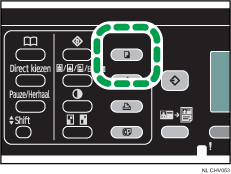 Afbeelding kopieerapparaat-knop