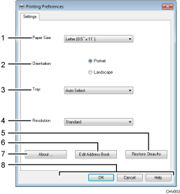 Illustrasjon av applikasjonsskjerm