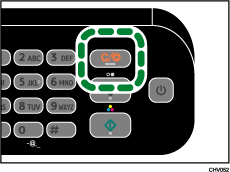 Illustrasjon over Nullstill/stopp-tasten