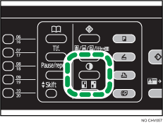 Illustrasjon av tasten for lysstyrke