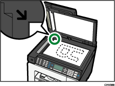 Illustrasjon av glassplaten.