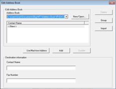 Illustrasjon av programskjermen