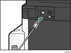 ilustracja gniazda USB