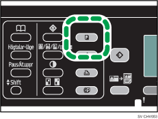 Bild av kopiatortangent