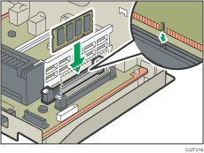 Иллюстрация модуля SDRAM