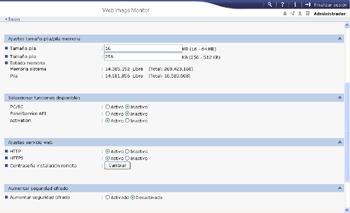 Ilustración de la pantalla del navegador Web