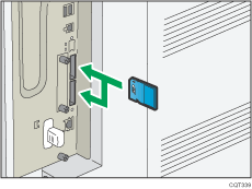 Illustration de la carte en option