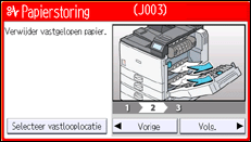 Schermafbeelding bedieningspaneel