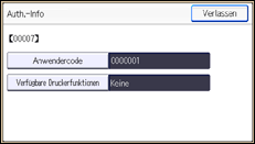 Abbildung Bedienfeld-Display