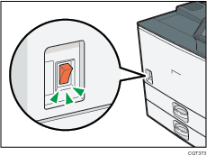 Power switch illustration