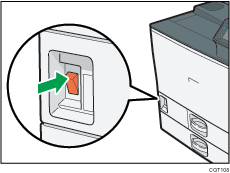 Power switch illustration