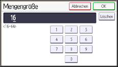 Abbildung Bedienfeld-Display