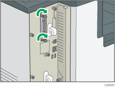 Ilustración de la unidad de interface