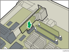Illustration de l'unité d'interface