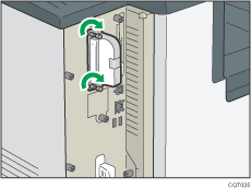 Illustration de l'unité d'interface