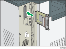 Illustration de l'unité d'interface