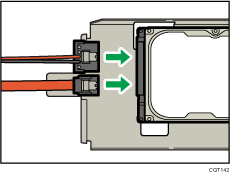 Illustration du disque dur