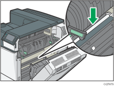 L'illustration du rouleau d'alignement