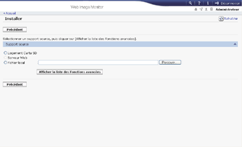 Illustration de la page du navigateur Web