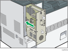 Illustratie van controllerkaart