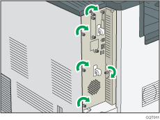 Illustratie van controllerkaart