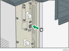 Illustratie van controllerkaart