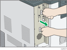 Illustratie van controllerkaart