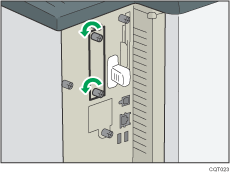 Illustratie van controllerkaart