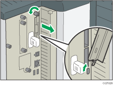 Illustratie van controllerkaart