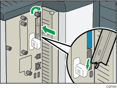 Illustratie van controllerkaart