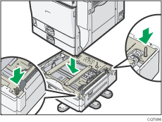 Illustratie van de printer