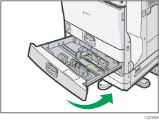 Illustratie van de printer