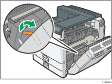 Illustratie van de printer