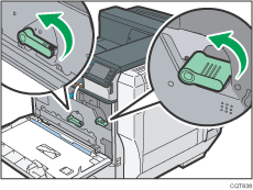 Illustratie van de printer