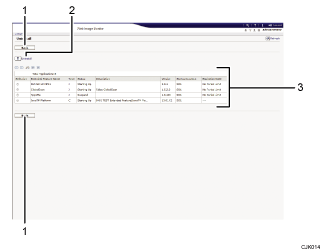 Экран веб-браузера с пронумерованными cносками