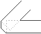 Abbildung einer dreieckigen Verbindung