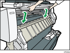 Illustration du capot avant