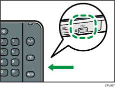 Illustration du logement pour supports