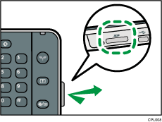 Illustration du logement pour supports
