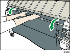 Illustration du panier de sortie