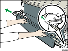 Illustration du panier de sortie