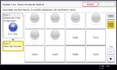 Illustrazione schermata pannello di controllo