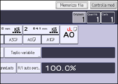 Illustrazione schermata pannello di controllo