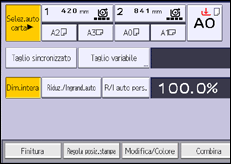 Illustrazione schermata pannello di controllo