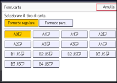 Illustrazione schermata pannello di controllo