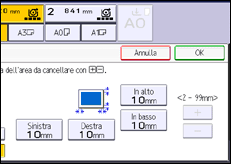 Illustrazione schermata pannello di controllo